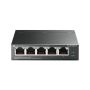 TP-Link TL-SF1005LP netwerk-switch Unmanaged Fast Ethernet (10/100) Power over Ethernet (PoE) Zwart (TL-SF1005LP(UN)) thumbnail