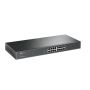 TP-Link TL-SF1016 Unmanaged Fast Ethernet (10/100) 1U Zwart (TL-SF1016(UN)) thumbnail