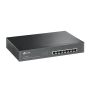 TP-Link TL-SG1008MP Unmanaged Gigabit Ethernet (10/100/1000) Power over Ethernet (PoE) 1U Zwart (TL-SG1008MP(UN)) thumbnail