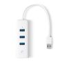 TP-Link UE330 laptop dock & poortreplicator Bedraad USB 3.2 Gen 1 (3.1 Gen 1) Type-A Wit (UE330(UN)) thumbnail