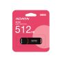 ADATA UV150 USB flash drive 512 GB USB Type-A 3.2 Gen 1 (3.1 Gen 1) Zwart, Rood (AUV150-512G-RBK) thumbnail