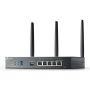 TP-Link Omada ER706W draadloze router Gigabit Ethernet Dual-band (2.4 GHz / 5 GHz) Zwart (ER706W(EU)) thumbnail