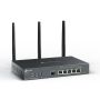 TP-Link Omada ER706W draadloze router Gigabit Ethernet Dual-band (2.4 GHz / 5 GHz) Zwart (ER706W(EU)) thumbnail