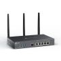 TP-Link Omada ER706W draadloze router Gigabit Ethernet Dual-band (2.4 GHz / 5 GHz) Zwart (ER706W(EU)) thumbnail