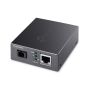TP-Link TL-FC311B-2 netwerk media converter 1000 Mbit/s Single-mode Zwart (FC311B-2(UN)) thumbnail
