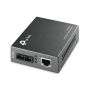 TP-Link MC100CM netwerk media converter 1000 Mbit/s 1310 nm Zwart (MC100CM(UN)) thumbnail