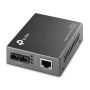 TP-Link MC200CM V3 netwerk media converter Intern 1000 Mbit/s 850 nm Multimode Zwart (MC200CM(UN)) thumbnail