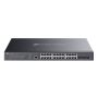 TP-Link Omada SG3428XMPP netwerk-switch Managed L2+ Gigabit Ethernet (10/100/1000) Power over Ethernet (PoE) 1U Zwart (SG3428XMPP(UN)) thumbnail