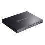 TP-Link Omada SG3428XMPP netwerk-switch Managed L2+ Gigabit Ethernet (10/100/1000) Power over Ethernet (PoE) 1U Zwart (SG3428XMPP(UN)) thumbnail