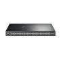 TP-Link Omada SG3452P netwerk-switch Managed L2/L3 Gigabit Ethernet (10/100/1000) Power over Ethernet (PoE) 1U Zwart (SG3452P(UN)) thumbnail