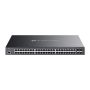 TP-Link Omada SG3452XMPP netwerk-switch Managed L2+ Gigabit Ethernet (10/100/1000) Power over Ethernet (PoE) 1U Zwart (SG3452XMPP(UN)) thumbnail
