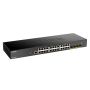 D-Link DGS-1250-28X netwerk-switch Managed L3 Gigabit Ethernet (10/100/1000) Zwart (DGS-1250-28X) thumbnail