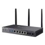 TP-Link Omada AX3000 draadloze router Gigabit Ethernet Dual-band (2.4 GHz / 5 GHz) Zwart (DR3650V(EU)) thumbnail