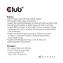 CLUB3D USB 3.0 Hub 4-Port with Power Adapter (CSV-1431) thumbnail