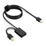 Lenovo 4X20W69154 electriciteitssnoer Zwart 1,7 m (4X20W69154) thumbnail