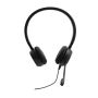 Lenovo Pro Wired Stereo VOIP Headset Bedraad Hoofdband Kantoor/callcenter Zwart (4XD0S92991) thumbnail