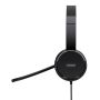 Lenovo 4XD0X88524 hoofdtelefoon/headset Bedraad Hoofdband Kantoor/callcenter Zwart (4XD0X88524) thumbnail