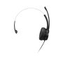 Lenovo 100 Mono Headset Bedraad Hoofdband Kantoor/callcenter USB Type-A Zwart (4XD1B61617) thumbnail