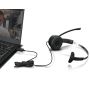 Lenovo 100 Mono Headset Bedraad Hoofdband Kantoor/callcenter USB Type-A Zwart (4XD1B61617) thumbnail