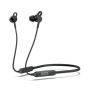 Lenovo 4XD1B65028 hoofdtelefoon/headset Bedraad en draadloos In-ear Oproepen/muziek Micro-USB Bluetooth Zwart (4XD1B65028) thumbnail