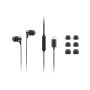 Lenovo 4XD1J77351 hoofdtelefoon/headset Bedraad In-ear Kantoor/callcenter USB Type-C Zwart (4XD1J77351) thumbnail