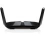 NETGEAR RAX200 draadloze router Gigabit Ethernet Tri-band (2.4 GHz / 5 GHz / 5 GHz) Zwart (RAX200-100EUS) thumbnail