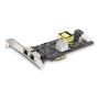 StarTech.com 2-Port 2.5Gbps NBASE-T PoE Netwerkkaart, Dual Intel I225-V, 802.3af/at PoE+ Multi-Gigabit NIC, PCI Express Server LAN Kaart, LP4/8-Pin PCIe-Powered (PR22GIP-NETWORK-CARD) thumbnail