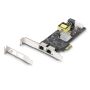 StarTech.com 2-Port 2.5Gbps NBASE-T PoE Netwerkkaart, Dual Intel I225-V, 802.3af/at PoE+ Multi-Gigabit NIC, PCI Express Server LAN Kaart, LP4/8-Pin PCIe-Powered (PR22GIP-NETWORK-CARD) thumbnail