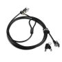 Lenovo 4Z10P40248 kabelslot Zwart 2,5 m (4Z10P40248) thumbnail