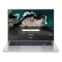 Acer Chromebook 514 CB514-2H-K8SN MediaTek MT8183 35,6 cm (14") Full HD 8 GB LPDDR4x-SDRAM 64 GB eMMC Wi-Fi 6 (802.11ax) ChromeOS Engels Zilver (NX.AS1EH.007) thumbnail