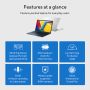 ASUS Vivobook 17 X1704ZA-AU043W Intel® Core™ i5 i5-1235U Laptop 43,9 cm (17.3") Full HD 16 GB DDR4-SDRAM 512 GB SSD Wi-Fi 6E (802.11ax) Windows 11 Home Blauw (90NB10F2-M003C0) thumbnail