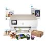 HP Creator box - ENVY 7220e A4 inkjet printer 15 ppm Wifi + fotopapier + sticker papier + 5 maanden gratis printen + onbeperkte toegang tot Printables (242P6B_CREABOX) thumbnail