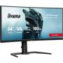 iiyama G-MASTER GCB3484WQSU-B1 computer monitor 86,4 cm (34") 3440 x 1440 Pixels UltraWide Quad HD LED Zwart (GCB3484WQSU-B1) thumbnail