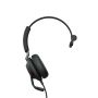 Jabra Evolve2 40 SE Headset Bedraad Hoofdband Oproepen/muziek USB Type-C / USB Type-A Zwart (24189-899-799) thumbnail