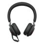 Jabra Evolve2 40 SE Headset Bedraad Hoofdband Oproepen/muziek USB Type-C / USB Type-A Zwart (24189-989-799) thumbnail