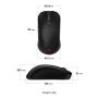 BenQ ZOWIE S2-DW muis Gamen Rechtshandig RF Draadloos 3200 DPI (9H.N4NBE.A2E) thumbnail