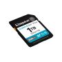 Kingston Technology 1TB SDXC Canvas Go Plus Gen4 200MB/s C10 UHS-I U3 V30 (SDG4/1TB) thumbnail