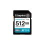 Kingston Technology 512GB SDXC Canvas Go Plus Gen4 200MB/s C10 UHS-I U3 V30 (SDG4/512GB) thumbnail
