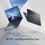 ASUS ExpertBook B3 B3405CCA-LY0758X Intel Core Ultra 5 225H Laptop 35,6 cm (14") WUXGA 16 GB DDR5-SDRAM 512 GB SSD Wi-Fi 6E (802.11ax) Windows 11 Pro US International Zwart, Grijs (90NX08L1-M00V00) thumbnail