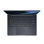 ASUS ExpertBook B3 B3405CCA-LY0758X Intel Core Ultra 5 225H Laptop 35,6 cm (14") WUXGA 16 GB DDR5-SDRAM 512 GB SSD Wi-Fi 6E (802.11ax) Windows 11 Pro US International Zwart, Grijs (90NX08L1-M00V00) thumbnail