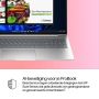 HP ProBook 4 G1i AI PC Intel Core Ultra 7 255U Laptop 40,6 cm (16") WUXGA 16 GB DDR5-SDRAM 512 GB SSD Wi-Fi 7 (802.11be) Windows 11 Pro Zilver thumbnail