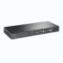 TP-Link TL-SG1218MP netwerk-switch Unmanaged Gigabit Ethernet (10/100/1000) Power over Ethernet (PoE) 1U Zwart (SG1218MP) thumbnail