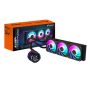 GIGABYTE AORUS WATERFORCE X II 360 Processor Alles-in-één vloeistofkoeler 12 cm Zwart (GP-AORUSWTRFRCX360) thumbnail