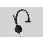 Yealink UH36 Mono Headset Bedraad Hoofdband Kantoor/callcenter USB Type-A Zwart, Zilver (UH36 MONO UC) thumbnail
