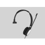 Yealink UH36 Mono Headset Bedraad Hoofdband Kantoor/callcenter USB Type-A Zwart, Zilver (UH36 MONO UC) thumbnail