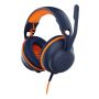V7 HU590E hoofdtelefoon/headset Bedraad Hoofdband Onderwijs USB Type-C / USB Type-A Blauw, Oranje (HU590E) thumbnail