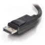 C2G 1m DisplayPort Cable with Latches 4K - 8K UHD M/M - Black Zwart (84400) thumbnail