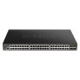 D-Link DGS-1250-52XMP netwerk-switch Managed L3 Power over Ethernet (PoE) Zwart (DGS-1250-52XMP) thumbnail