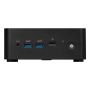 MSI Cubi NUC AI 1UMG-022AT Intel Core Ultra 7 155H 16 GB DDR5-SDRAM 1 TB SSD Windows 11 Pro Mini PC Zwart (00B20911-022) thumbnail