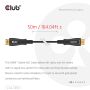 CLUB3D HDMI™ Hybrid AOC Cable 8K60Hz/4K120Hz 50m / 164.04ft (CAC-1393) thumbnail